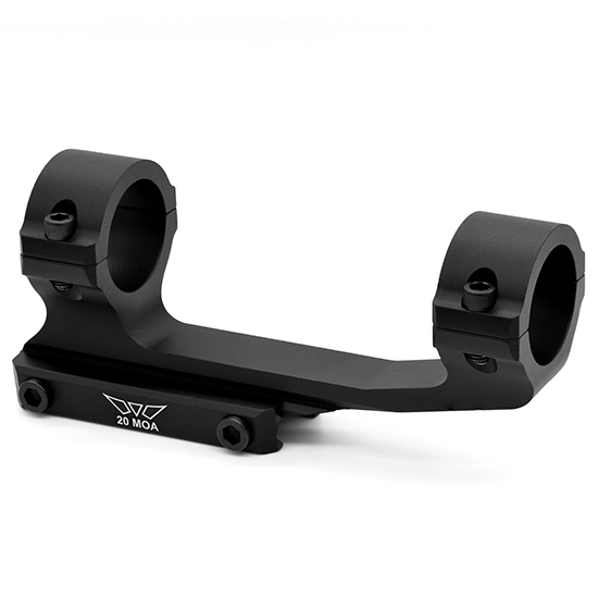 Warne Vapor 1-Piece MSR Scope Mount, 1 Inch, 20 MOA
