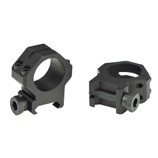 Weaver Tactical 1in High Matte Ring, Torx Crossbolt