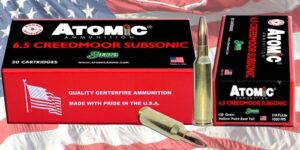 ATOMIC 6.5 CM 130GR SUBSONIC - HPBT 20RD 10BX/CS - additional view