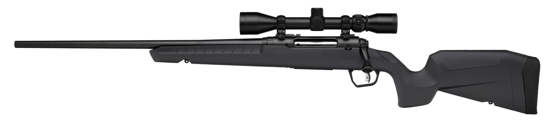 Savage Axis 2 Rifle, Left-Hand, .243 Winchester, Blue/Gray Package