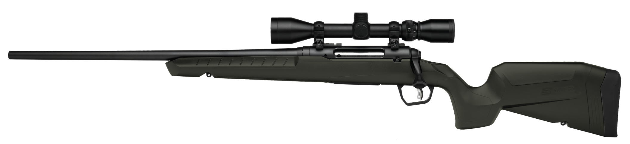 Savage Axis 2 .30-06 Springfield 22-inch Left-Hand Rifle Package, Green, 4-Round