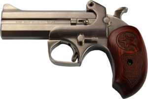 BOND ARMS GRIP EXTENDED LAM. - ROSEWOOD/GREY W/LASER STAR - additional view
