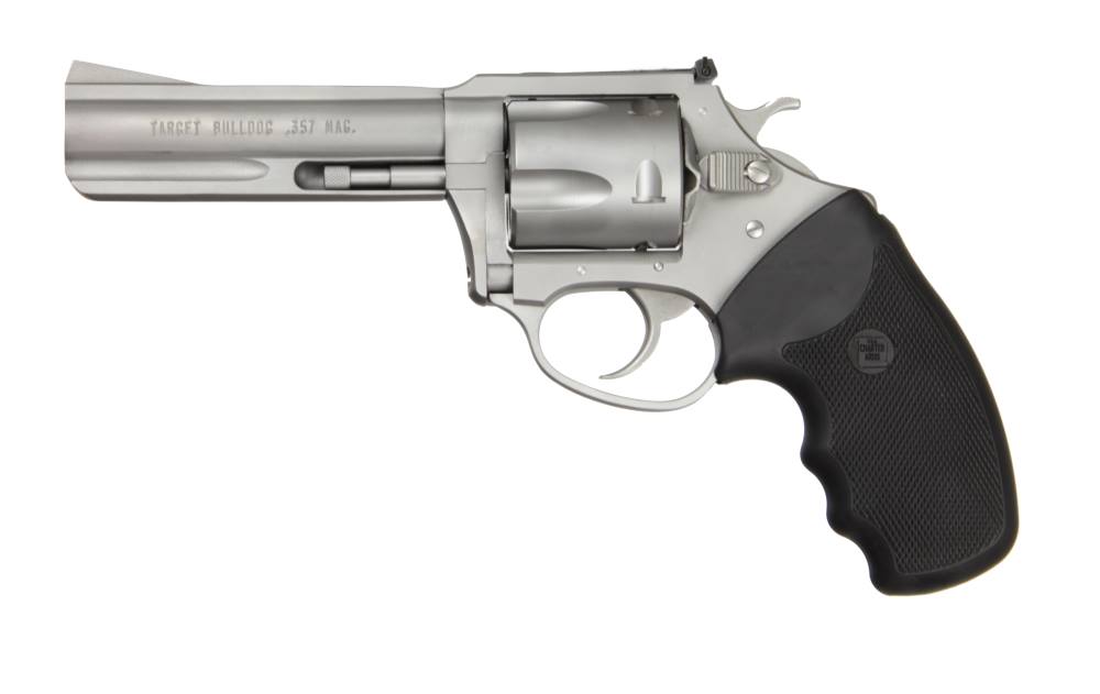 Charter Arms Target Mag Pug Revolver, .357 Magnum, 4.2-Inch Barrel, Stainless