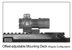 UTG RED DOT 4.0 MOA DOT 30MM - WITH INTEGRAL QD MOUNT - additional view