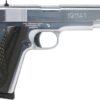 IVER JOHNSON 1911A1 45ACP 5" - FS 8RD CHROME BLACK WOOD GRIP - additional view
