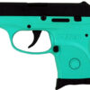 RUGER LCP 380ACP 6-SHOT FS - BLUED/SLD TURQUOIS FRM (TALO) - additional view