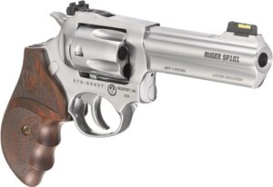 Ruger SP101 Match Champion Revolver, .357 Magnum, 4.2-Inch Barrel, Stainless Wood, 5-Shot - view 3