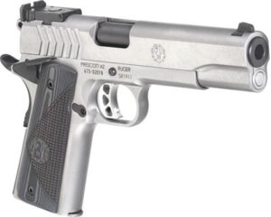 Ruger SR1911 Target Pistol, 9mm, 5-Inch, Stainless, G10 Grips, 9-Round - view 2
