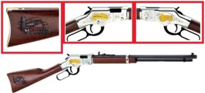 Henry Golden Boy American Farmer Tribute Lever-Action Rifle, .22 S/L/LR, 20-Inch Octagon Barrel, Engraved, 16-Round - view 2