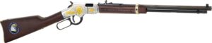 Henry Golden Boy Law Enforcement Tribute Lever-Action Rifle, .22 S/L/LR, 20-Inch Octagon Barrel, Engraved, 16-Round - view 2