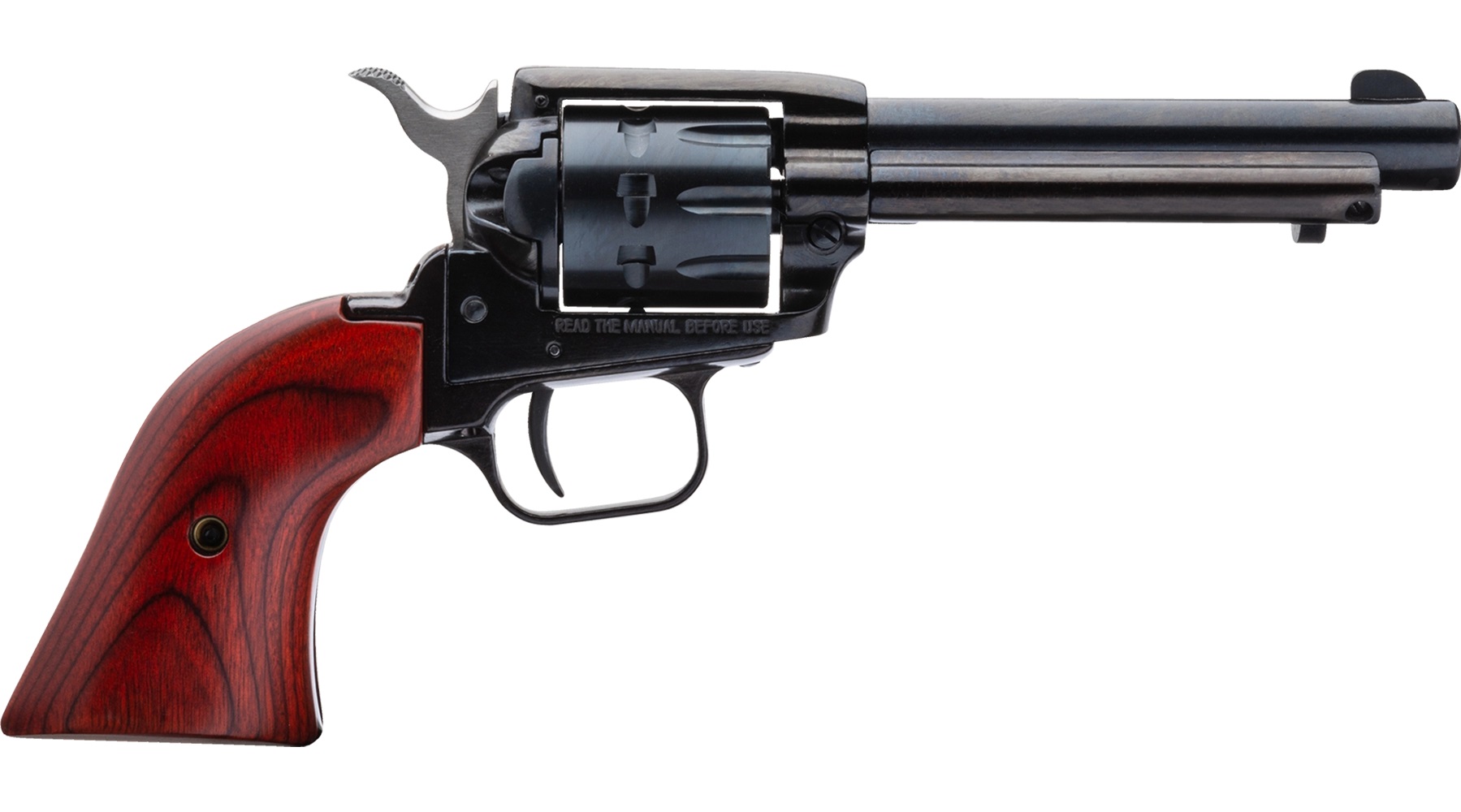 Heritage Rough Rider .22 LR/.22 WMR Revolver, 4.75-Inch Barrel, 9-Round, Blue