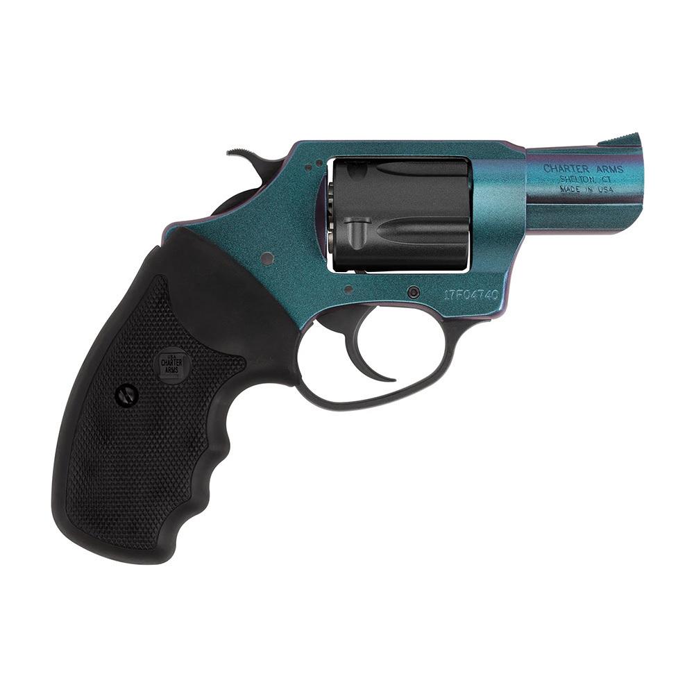 Charter Arms Undercover Chameleon Revolver, .38 Special, 2-Inch Barrel, Blue-Green