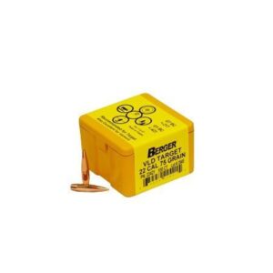 Berger Match Grade Target .22 Cal 75gr VLD Bullets