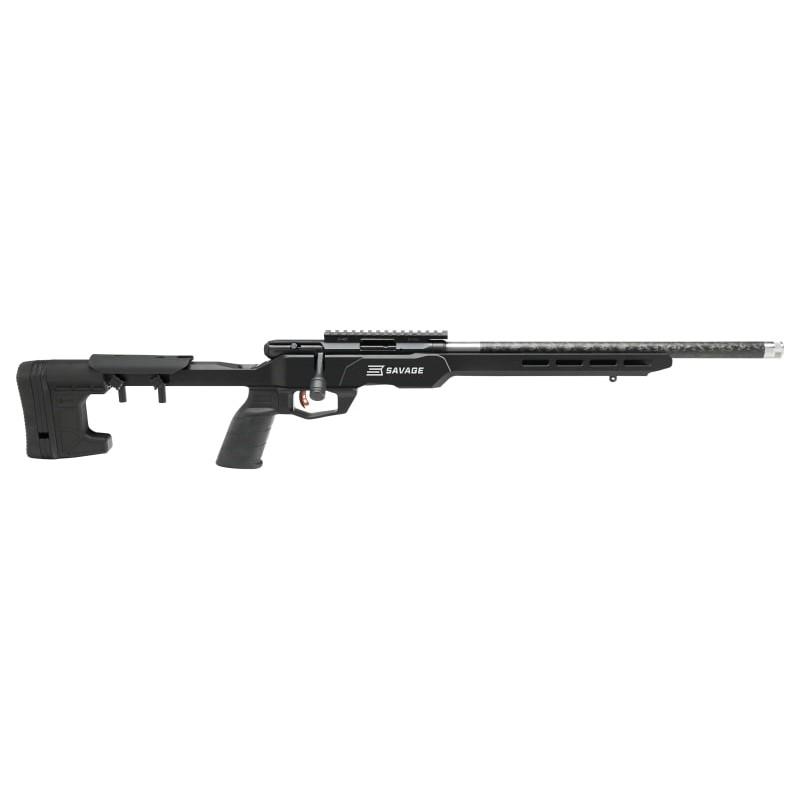 Savage B17 Precision Lite Rifle, .17 HMR, 18-Inch Carbon-Wrapped Barrel