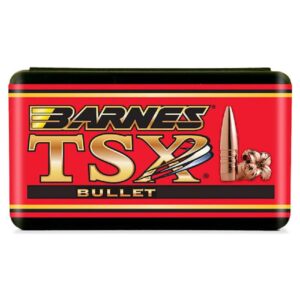 Barnes TSX .22 Caliber (.224) 50gr Flat Base Reloading Bullets, 50 Count