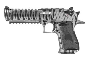Desert Eagle Pistol, .44 Magnum, White Tiger Stripe, 6-Inch Barrel, 8+1