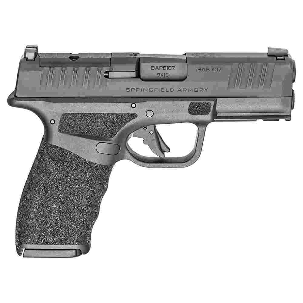 Springfield Hellcat Pro Compact Pistol, 9mm, Black, White-Dot Sights, 17-Round - Springfield Armory