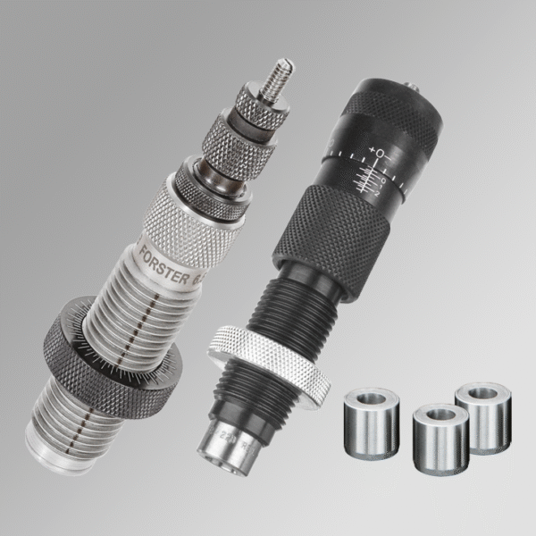 Forster Bushing Full Length Sizing Die Bench Rest Ultra Micrometer Seater Die and 3 bushings (274 272 270) 6 Creedmoor