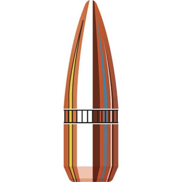 Hornady FMJ-BT Rifle Bullets .22 Cal 55gr With Cannelure