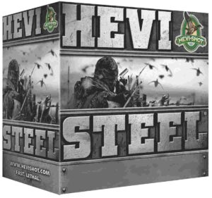 HEVI-Shot HEVI-Steel Shotshells 12 ga 3" 1-1/4 oz 1500 fps #3 25/Box