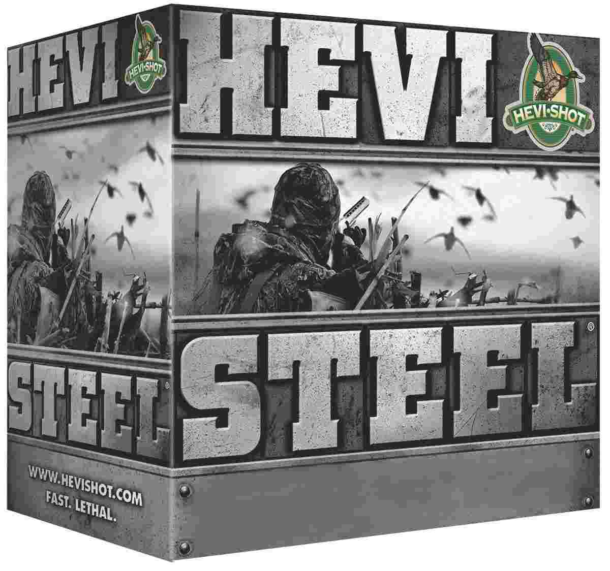 https3A2F2Fmedia.chattanoogashooting.com2Fimages2Fproduct2FHV600032FHV60003.jpg HEVI-Shot HEVI-Steel Shotshells 12 ga 3" 1-1/4 oz 1500 fps #3 25/Box