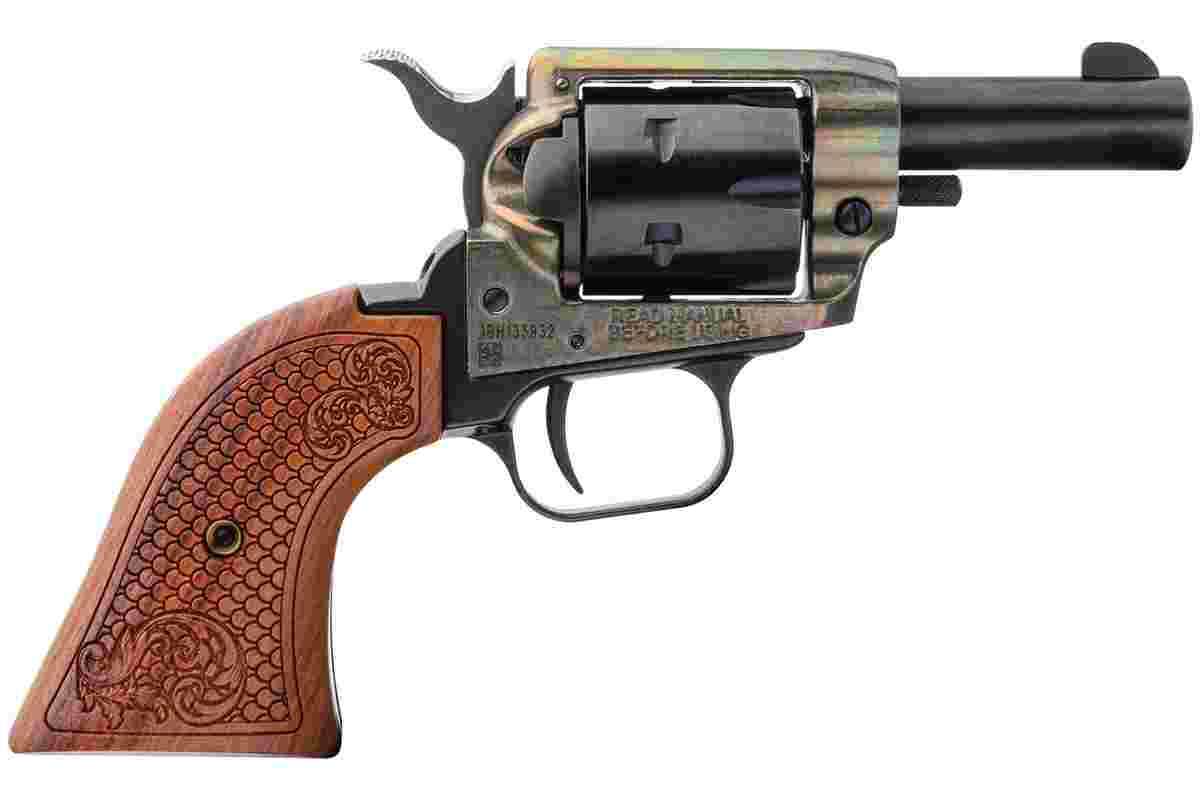Heritage Barkeep .22 LR Revolver, 2.68-Inch Barrel, Wooden Grip