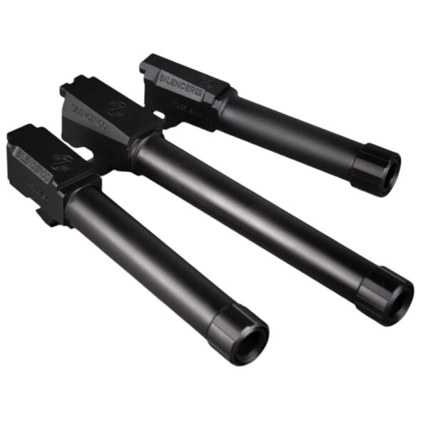 SilencerCo Threaded Barrel for H&K VP9, 9mm, 4.5-Inch, Black