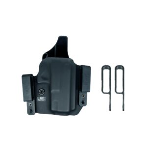 LAG Tactical Defender Hybrid IWB/OWB Holster for Sig P365 X-Macro, Black, Right-Hand