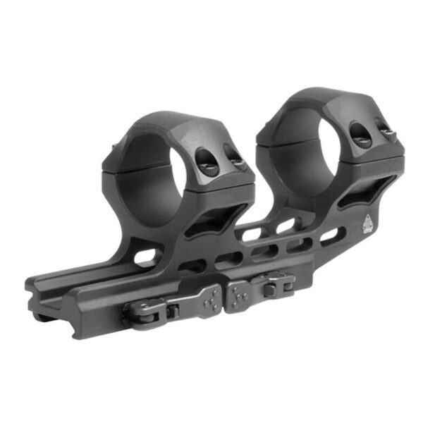 Leapers UTG ACCU-SYNC QR Cantilever Mount, 30mm, High, 34mm Offset, Matte Black