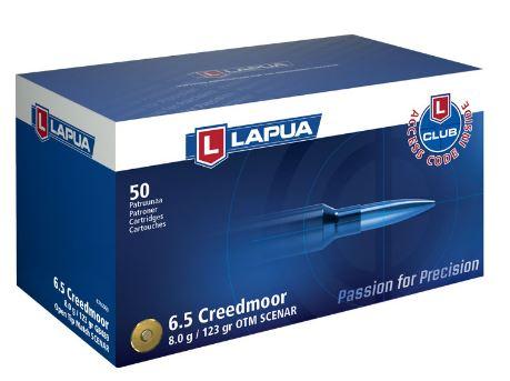 https3A2F2Fmedia.chattanoogashooting.com2Fimages2Fproduct2FLP43160602FLP4316060.jpg Lapua 6.5 Creedmoor 123 gr Scenar OTM Ammunition 50 rounds