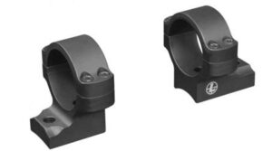 Leupold BackCountry 2-piece ring mount for Savage 10/110, 1" high, matte black