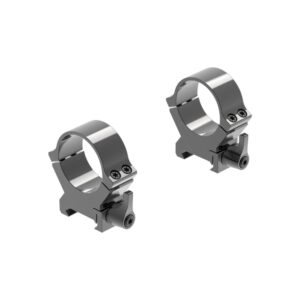 Leupold QRW2 30mm high gloss scope rings, quick-release cross-slot design