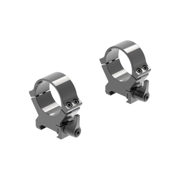 Leupold QRW2 30mm high gloss scope rings, quick-release cross-slot design