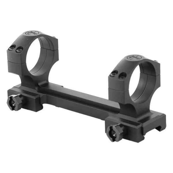 Leupold Mark IMS Integral Mount 35mm Matte Black mounted on Picatinny rail
