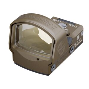 Leupold DeltaPoint Pro 2.5 MOA red dot reflex sight in Flat Dark Earth