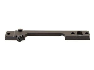 Leupold one-piece matte black steel scope base for Savage 10 short action, right-hand