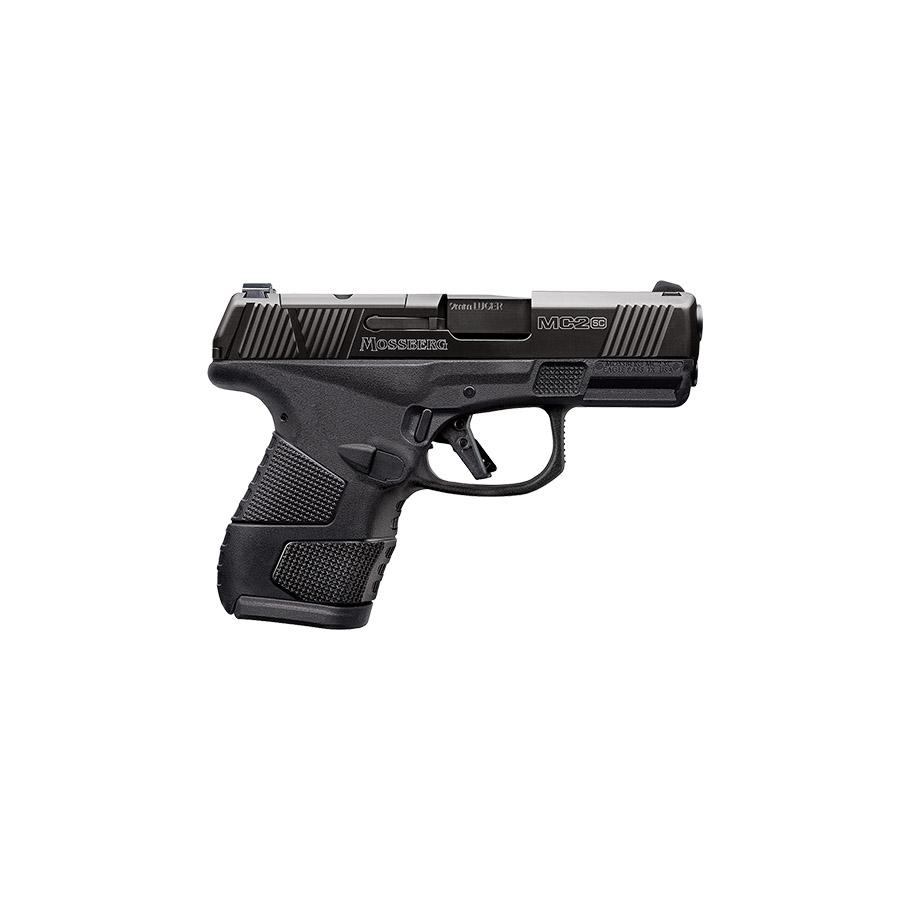 Mossberg MC2sc Subcompact Pistol, 9mm, Matte Black, 3.4-Inch, 14-Round