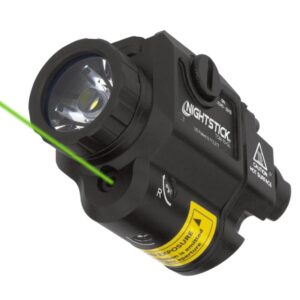 Night Stick TCM-10-GL Compact Weapon Light with Green Laser, 650 Lumens, Black