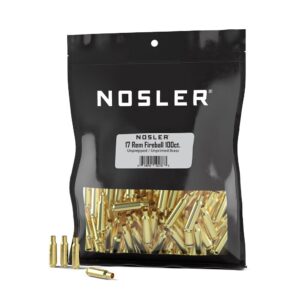 Nosler Bulk Brass .17 Remington Fireball Cartridge Cases