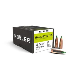 Nosler Ballistic Tip .308 150gr SBT Hunting Bullets