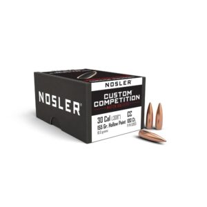Nosler Custom Competition .30 Caliber (.308-inch) 155gr Bullets