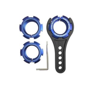 Frankford Arsenal Dielocker Die Lock Rings with Wrench, 3-Pack