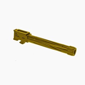 Rival Arms V1 Match-Grade Threaded Barrel, Gold PVD, Glock 17 Gen5