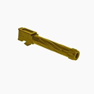 Rival Arms V1 Match-Grade Threaded Barrel, Gold PVD, Glock 19 Gen3/4