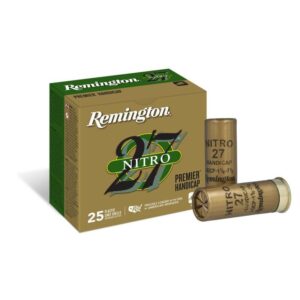 Remington Premier Nitro 27 Target 12 Gauge HDCP 1-1/8oz #7.5, 25-Round Box