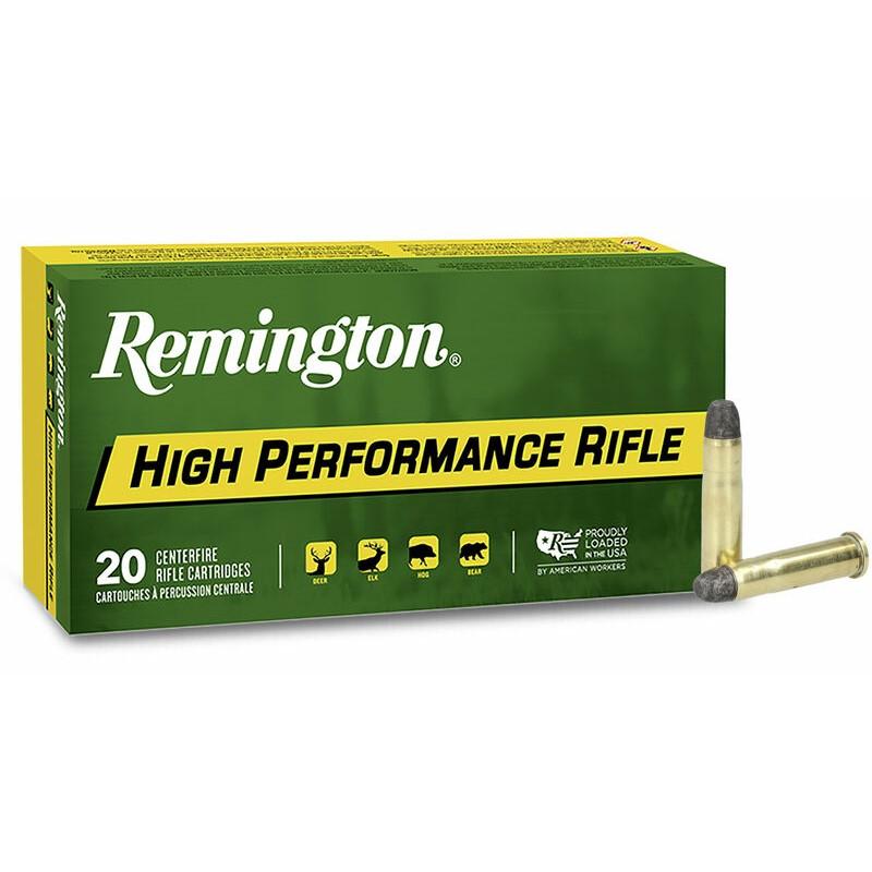 Remington High Performance Rifle .32-20 Winchester 100gr Lead Round Nose