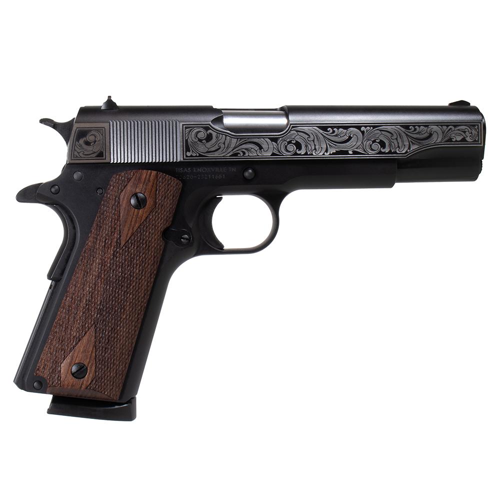 SDS Imports Tisas 1911 A1 Service Pistol, .45 ACP, Filigree Stainless