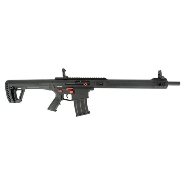 SDS Tokarev TT-12 PRO Shotgun 12ga 3" Chamber 5rd magazine(1) 18.5" Barrel Black w/ Red SA Magfed Mil-Spec Buffer Tube