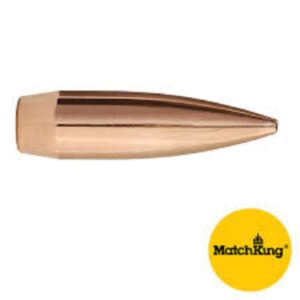 Sierra MatchKing Rifle Bullets, .30 Cal, .308-Inch 155gr HPBT (500ct)
