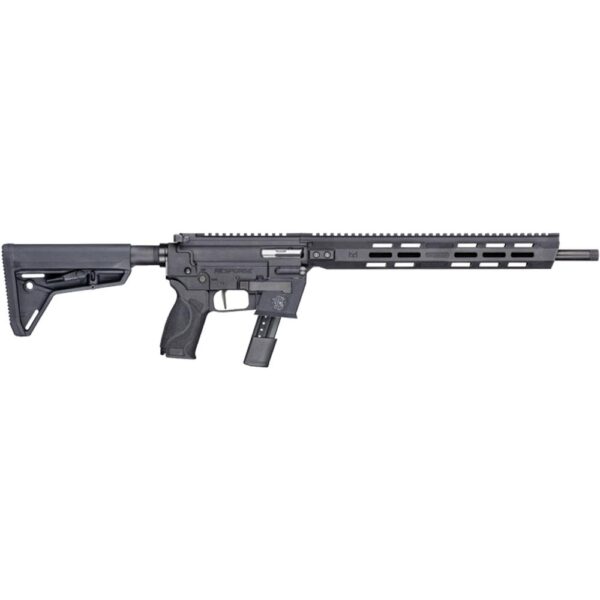 Smith & Wesson Response Rifle, 9mm, 16.5-Inch, Black, with Crimson Trace Light, 23-Round